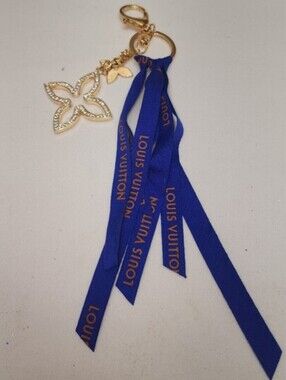 Bag Charm From Authentic Louis Vuitton Ribbon
